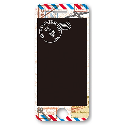 NR0076-15 [iPhone 5用 保護フィルム スマホゴ エアメール]