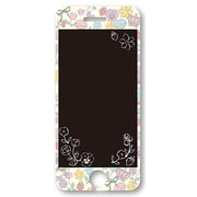NR0076-17 [iPhone 5用 保護フィルム スマホゴ フレンチフラワー]