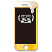 NR0076-29 [iPhone 5用 保護フィルム スマホゴ I LOVE BEER]