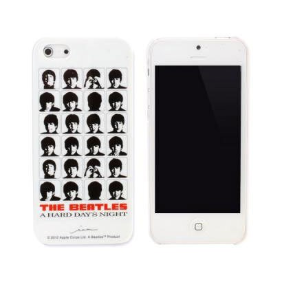 ミュージックiPhone5ケース ア・ハード・デイズ・ナイトWH [iPhone SE/5s/5用ケース]