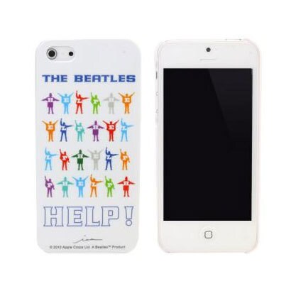 ミュージックiPhone5ケース HELP！（カラー） [iPhone SE/5s/5用ケース]