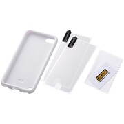 iPod touch 第5世代用 スリップガード･シリコンジャケット ホワイト RT-T5B2/W