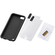 iPod touch 第5世代用 スリップガード･シリコンジャケット ブラック RT-T5B2/B