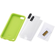 iPod touch 第5世代用 スリップガード･シリコンジャケット ライム RT-T5B2/G