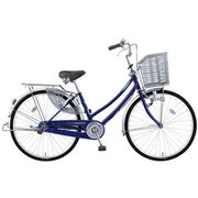 シティサイクル アルミスターW 26型 内装3段変速 フラッシュダークブルー DAW63L3 OB09