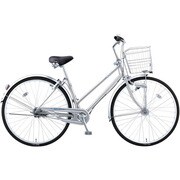 シティサイクル アルミスターG 27型 内装3段変速 グラスMSシルバー DAG73L3 OS21