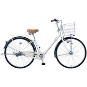 シティサイクル アルミスターV-C 27型 内装3段変速 メタルホワイト DAVC73L3 OW14