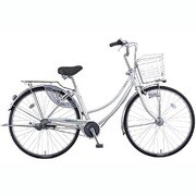 シティサイクル シュガーWベルト 26型 内装3段変速 シルバー DSW63LB2 OS47