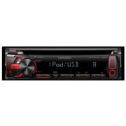 U383R [MP3/WMA/AAC対応 CD/USBレシーバー レッドイルミ]