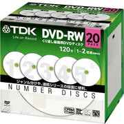 録画用DVD-RW 120分 1-2倍速 CPRM対応 20枚 DRW120DNA20A