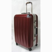 スーツケース ハード/フレーム 64cm 59L WF-001 ワイン