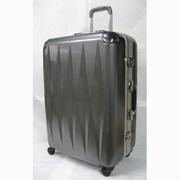 スーツケース ハード/フレーム 64cm 59L WF-001 カーボンブラック