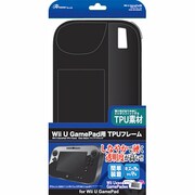 ANS-WU006BK [Wii U GamePad用TPUフレーム クリアブラック]