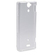 BSMPSOL21TCR [Xperia VL SOL21専用 ソフトケース 液晶保護フィルム付 クリア]