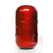 Blutoothモバイルスピーカー メタリックレッド ZBRST-RD