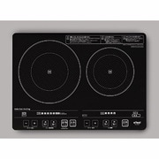 2口IHクッキングヒーター ブラック EIH1470-B