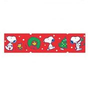 デコテープ_X'mas SNOOPY レッドリース P-11324