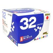 エプソン用 汎用インクカートリッジ 32シリーズ SHE-IC32-6PACK