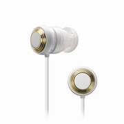 インナーヘッドホン TH-EC201WGL [CLEF-X mini ダイナミック型 インナーイヤーヘッドホン WHITE x GOLD]
