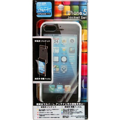 YO-529 [iPhone5 ジャケット クリアー/ソフト&ハード]