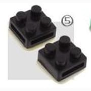 GUMストラップの穴 ナノブロック(bk)