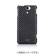 TR-BCXPVL-CB [Xperia VL用 バックカバーセット カーボンブラック]