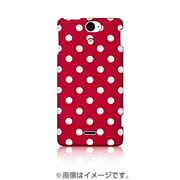 TR-BCXPVL-PD [Xperia VL用 バックカバーセット ポルカドット]