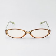 PC GLASSES オーバル ライトブラウン OG-FBLP02LBR