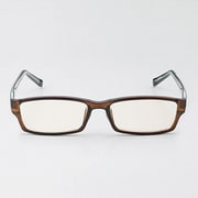 PC GLASSES ラージスクエア ブラウンオレンジ OG-FBLP03BR/OR