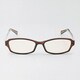 PC GLASSES ワイドスクエア ブラウン OG-FBLP04BR