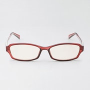 PC GLASSES ワイドスクエア レッド OG-FBLP04RE