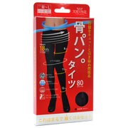 タイツ 天使の休足 骨パン タイツ M-L ボルドー