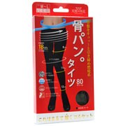 タイツ 天使の休足 骨パン タイツ M-L カーキ