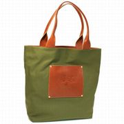 トートバッグ KHAKI/BROWN L1127/T019