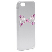 BSIP12PCSVPK [iPhone 5専用 クリスタルデザインケース 液晶保護フィルム付 ピンク]