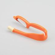 Ｕ字型皮むき器 オレンジ U-peeler（ユーピーラー ）
