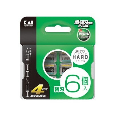 4枚刃 替刃6個入 BS-6KR4N