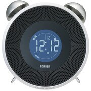 FMラジオ搭載 目覚まし機能付 Bluetooth対応スピーカー TickTock Bluetooth ホワイト MF240BT-WH
