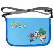 ポッシュムショルダー　for3DSLL どうぶつの森　ブルー [3DS LL用]