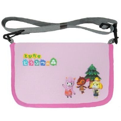 ポッシュムショルダー　for3DSLL どうぶつの森　ピンク [3DS LL用]