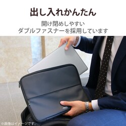 保護ケース ポータブルバッグ 15.6インチ ブラック ケース 持ち運び ヨドバシ.com - エレコム ELECOM Ultrabook用ZEROSHOCKケース