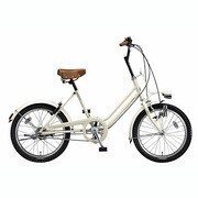小径車(ミニベロ) VEGAS(ベガス) 20型 外装6段変速 E.Xクリームアイボリー VG06T3