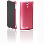 EPA12-004PI [Velvet Case for Xperia AX Pink/ピンク]