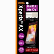 RT-SO01EF/B2 [docomo Xperia AX SO-01E1用 反射防止保護フィルム2枚]