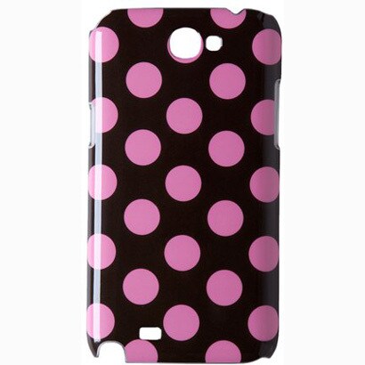 GALAXY NoteII(SC-02E)専用ハードケース(Brown/Pink dot) BAHC012MA3 BAHC012MA3