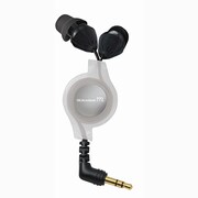 ダイナミック型インナーイヤーヘッドホン 巻き取りタイプ ブラック TH-EC170BK