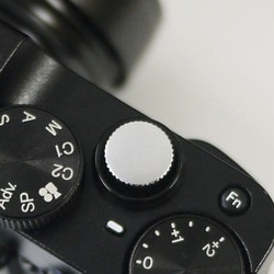 レリーズボタン 10mm シルバー