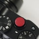 レリーズボタン 10mm レッド-リップル