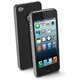 FITCIPHONE5 [iPhone5 ソフトタッチハードケース フィルム付 黒]