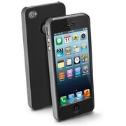 FITCIPHONE5 [iPhone5 ソフトタッチハードケース フィルム付 黒]